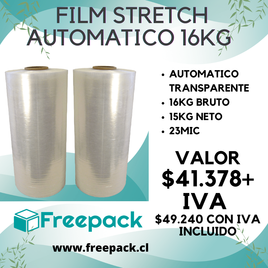 FILM STRETCH AUTOMATICO 16 KG